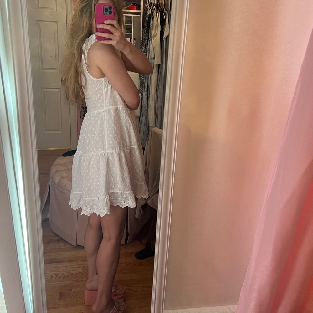 White dress
